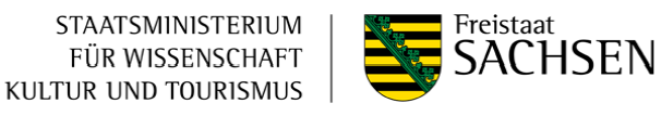 Staatsministerium für Wissenschaft, Kutlur und Tourimus - Freistaat Sachsen